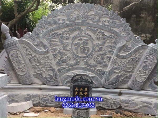 Mẫu Bình phong đá đẹp