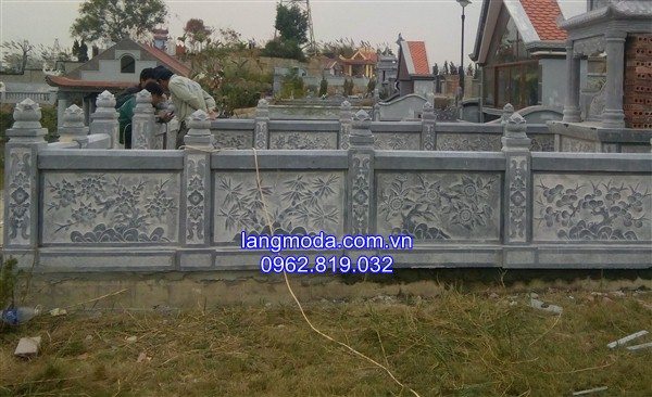 Hàng rào đá , hàng rào đá lăng mộ