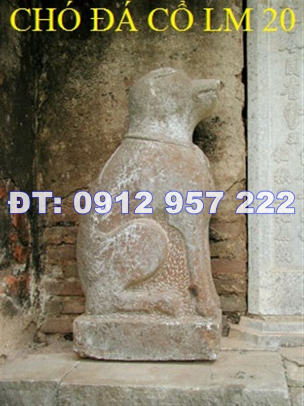  28 mẫu tượng con chó đá cổ trong phong thủy đẹp thuần Việt giá rẻ