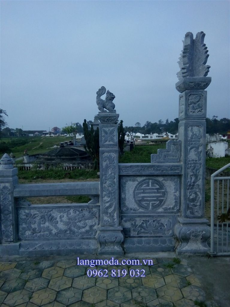 xây dựng lăng mộ đá tại Hà Tĩnh