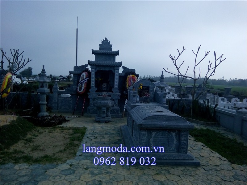 lang-mo-da-06, xây dựng lăng mộ đá tại Hà Tĩnh, mộ đá, lư hương đá, đèn đá