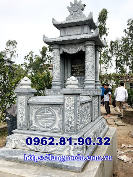 Mẫu mộ tổ bằng đá tại Thái Bình