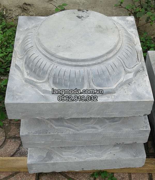Đá kê cột, chân cột đá, chân tảng đá đẹp