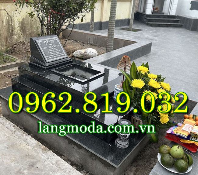 Kiểu mộ đơn giản hiện đại thiết kế nhỏ gọn tinh tế phù hợp diện tích nhỏ