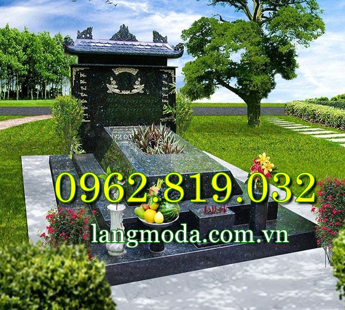 Mẫu mộ đẹp đơn giản hiện đại thiết kế gọn ngàng - Mộ đẹp đơn giản 