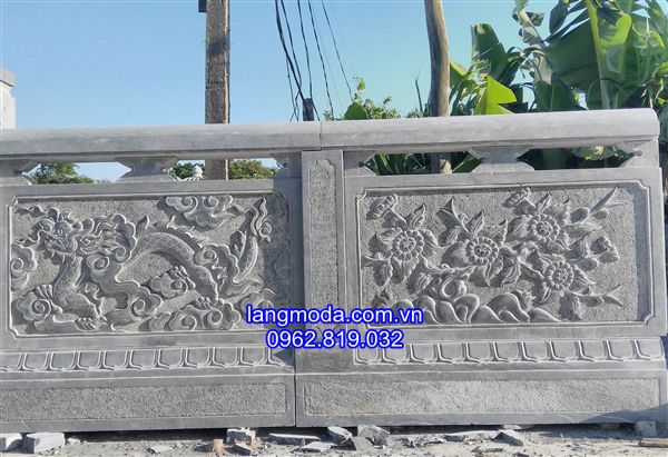Mẫu lan can đá đẹp