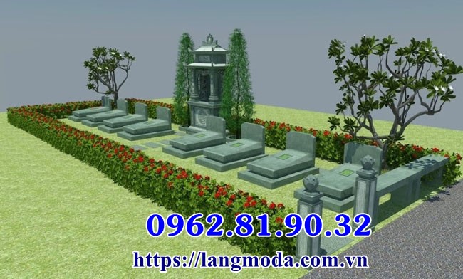 Mẫu thiết kế nghĩa trang gia đình đẹp tại Hưng Yên