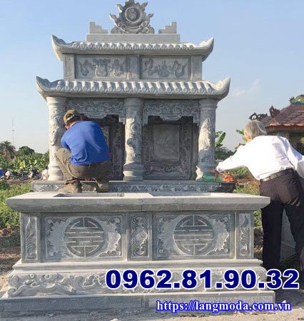 Mẫu mộ đôi đẹp tại Hưng Yên