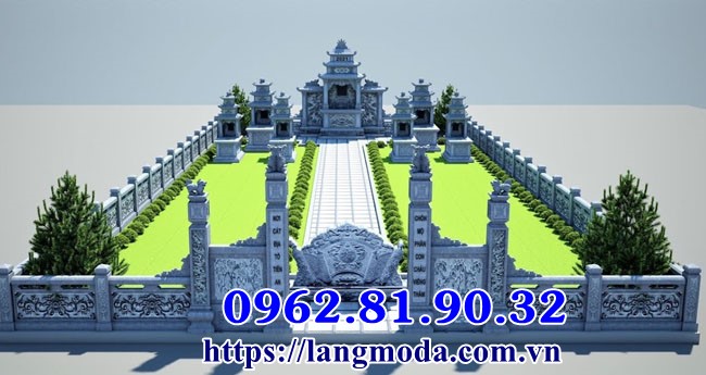 Thiết kế khu mộ đẹp tại Hưng Yên
