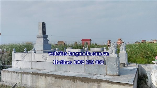 Xây lăng mộ đá tại Nam Định