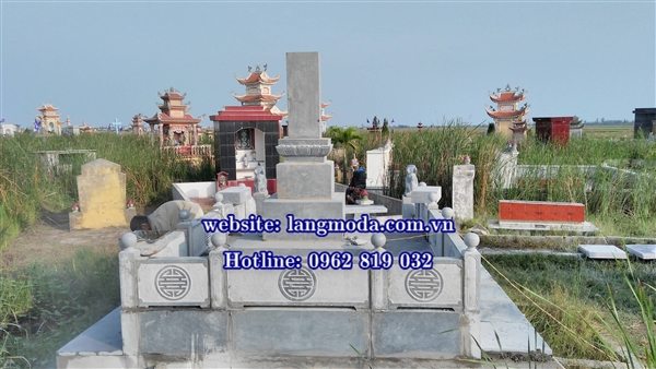 Khu lăng mộ kiểu Nhật bằng đá tại Nam Định
