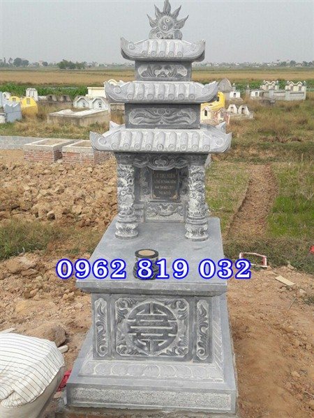 Mộ ba mái đẹp,mộ đá ba mái