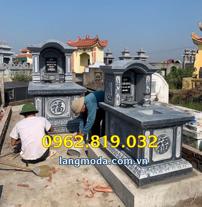 Mộ đá một mái dạng mái vòm đẹp