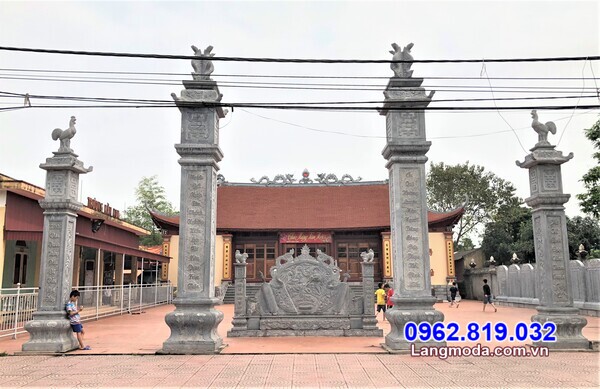Giá thành lắp đặt cổng đá đẹp cho các công trình tâm linh
