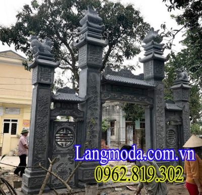 Cổng đá, Cổng đá đẹp, Mẫu cổng đá đẹp, Cổng tam quan, Cổng tam quan đá,