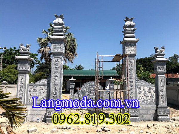 Cổng đá, Cổng đá đẹp, Mẫu cổng đá đẹp, Cổng tam quan, Cổng tam quan đá,