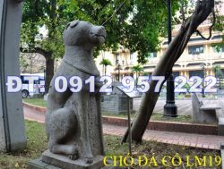 28 mẫu tượng con chó đá phong thủy đẹp thuần Việt giá rẻ