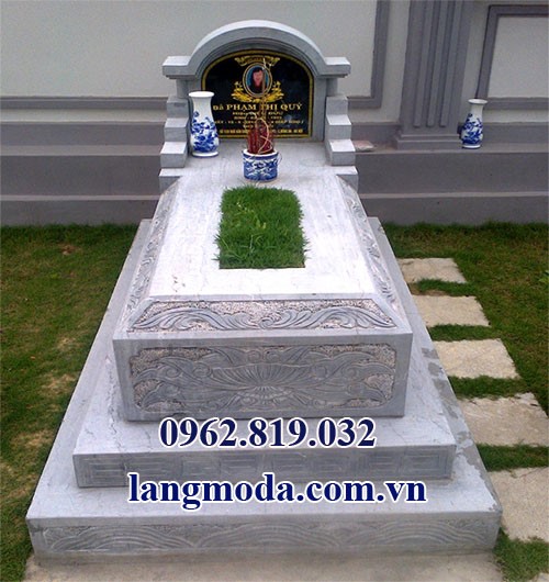 mộ đá đẹp giá rẻ, mẫu mộ giá rẻ, Mộ đá giá rẻ 07