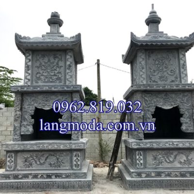 Xây mộ tháp đá để hài cốt tại củ chi - Sài Gòn