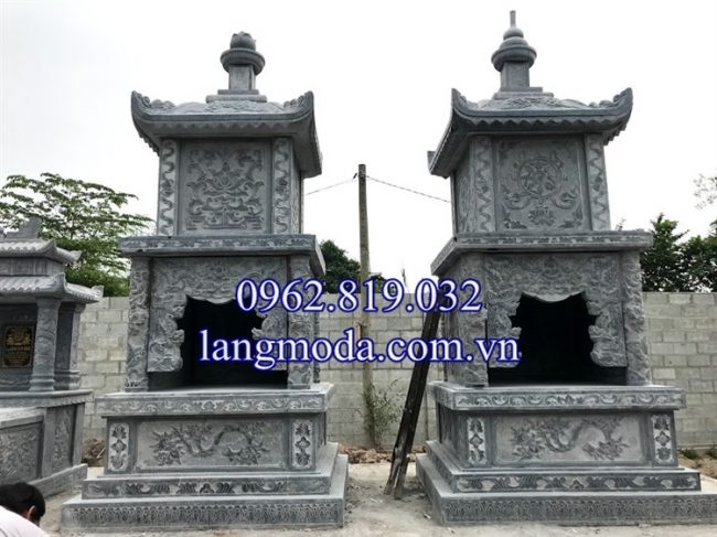 Xây mộ tháp đá để hài cốt tại củ chi - Sài Gòn 