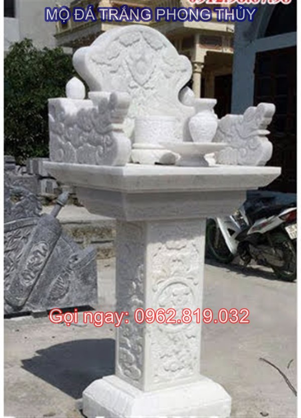 Mẫu lăng mộ đá trắng đẹp phong thủy cho người mệnh Kim và mệnh Thủy Mẫu lăng mộ đá trắng đẹp phong thủy cho người mệnh Kim và mệnh Thủy