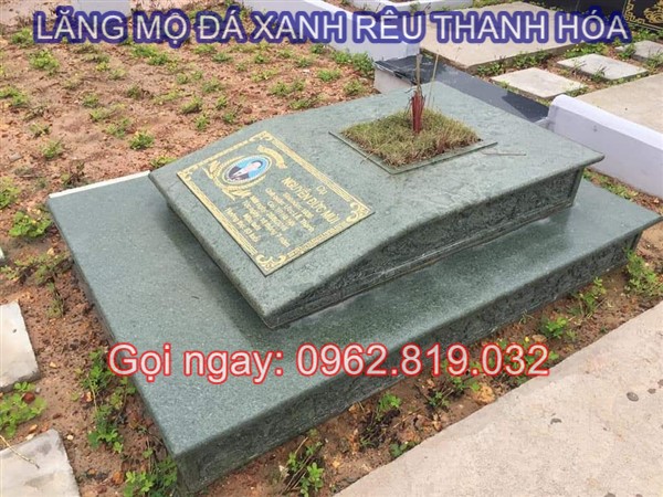  Mẫu lăng mộ đá xanh rêu Thanh Hóa giá rẻ đẹp nhất cho khu mộ gia tộc