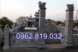 Lăng mộ đá lắp đặt Hải Phòng chế tác tại Ninh Bình, lăng mộ đá