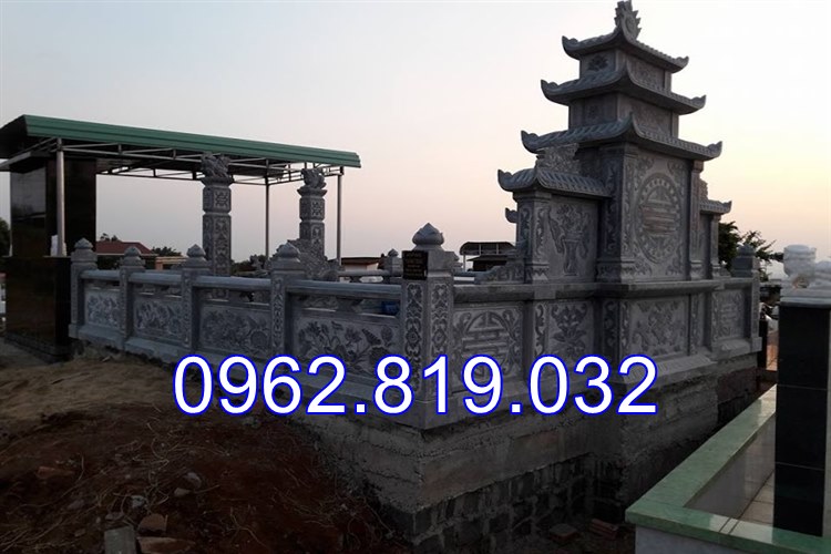 Mặt sau khu lăng mộ đá tại Hải Phòng, lăng mộ đá,