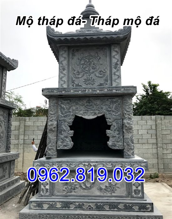 bán mẫu mộ tháp đá tháp mộ đá để hài cốt đẹp tại An Giang