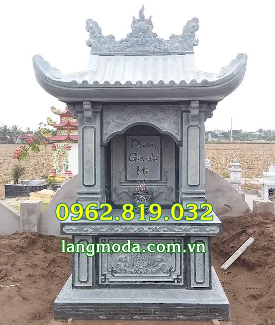 Mẫu miếu thờ đá đẹp - Miếu thờ thần linh bằng đá