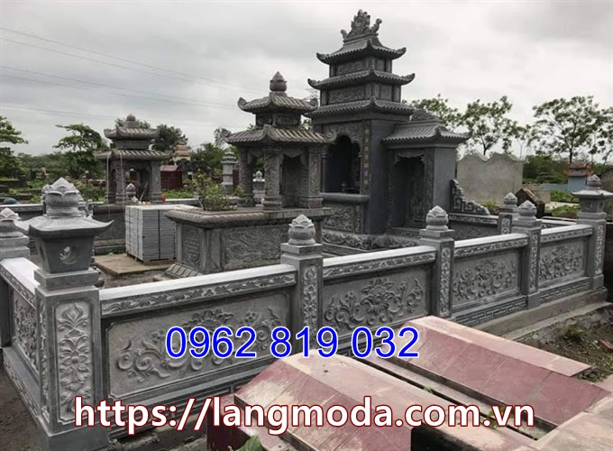 Khu mộ gia đình tại Tuyên Quang - Lăng mộ gia đình bằng đá tại Tuyên Quang