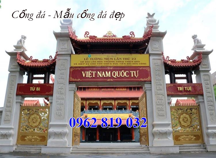 Top 30 mau cong da dep che tac tai Ninh Binh Viet Nam