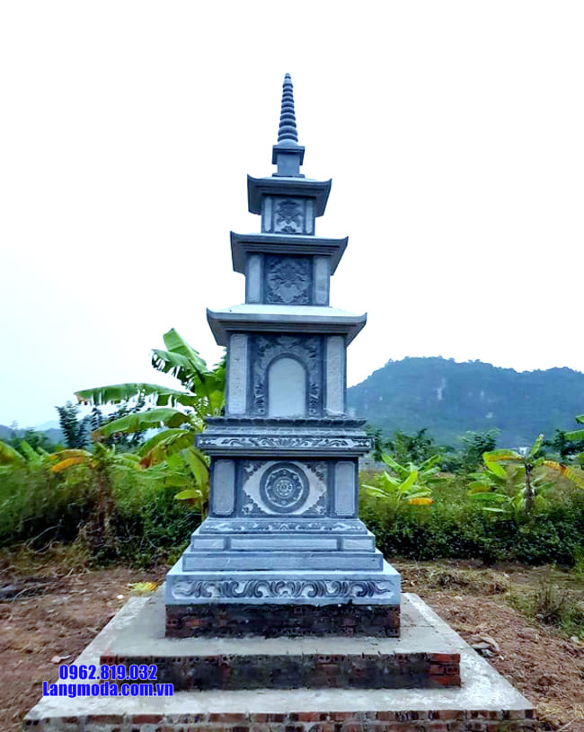 mộ hình tháp bằng đá đẹp nhất