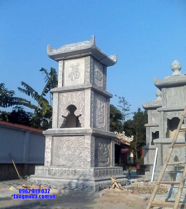 mộ tháp đá đẹp nhất