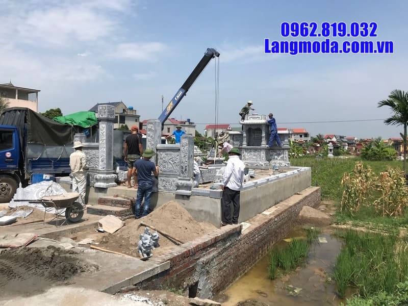 Địa chỉ lắp lăng mộ đá uy tín tại Ninh Bình