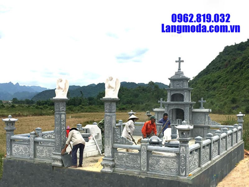 Những mẫu lăng mộ đá Ninh Bình đang được ưa chuộng