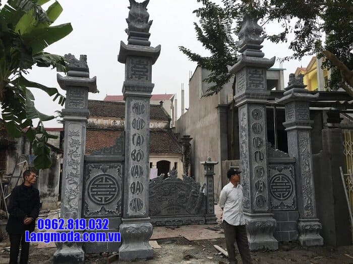 cổng bằng đá xanh đẹp nhất