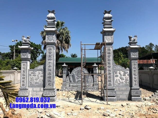 cổng chùa đẹp bằng đá tự nhiên