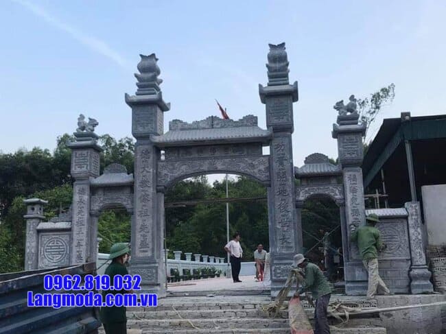 cổng chùa đẹp nhất bằng đá