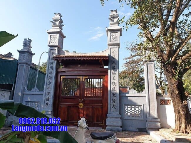 mẫu cổng chùa bằng đá đẹp nhất