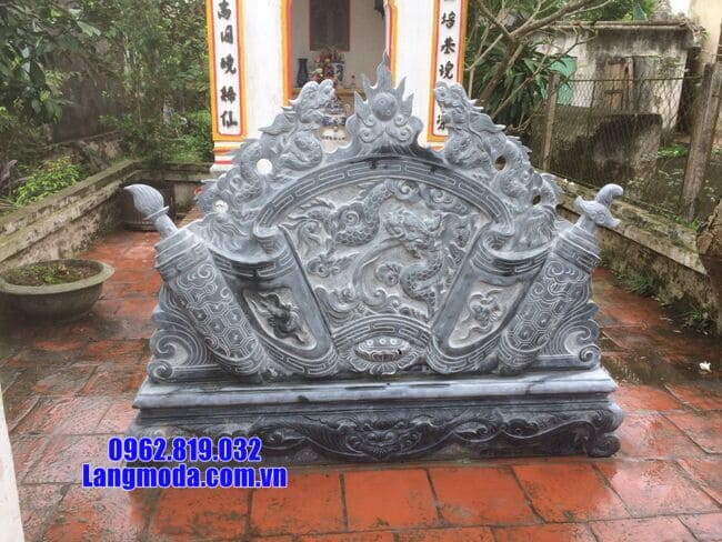 mẫu cuốn thư bằng đá đẹp