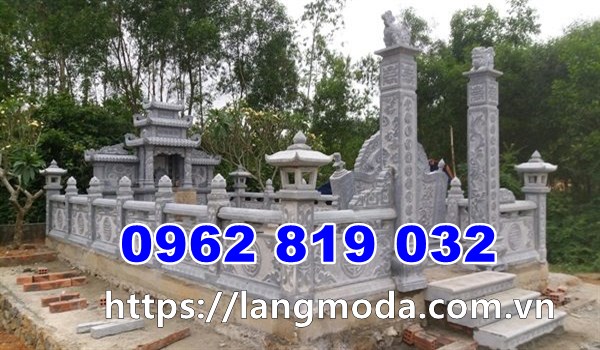 Mẫu nghĩa trang gia đình xây dựng tại thái bình