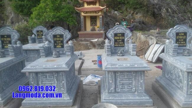 mộ bành đá xanh thanh hóa đẹp