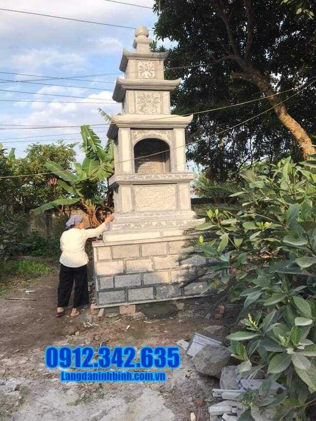 mộ tháp bằng đá tại Quảng Ngãi đẹp nhất