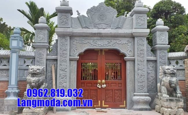 cổng nhà thờ họ đẹp tại Lạng Sơn