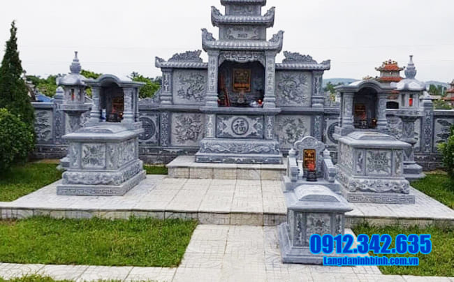 khu lăng mộ đá tại Đồng Tháp