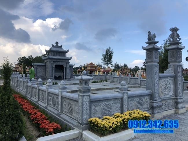 mẫu khu lăng mộ đá tại Đồng Tháp đẹp nhất