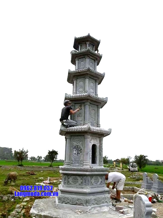 mộ tháp phật giáo tại Bình Phước đẹp