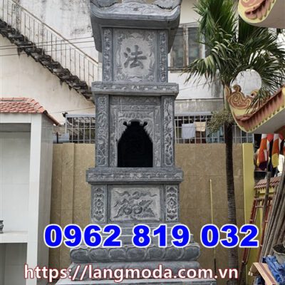 Mẫu tháp mộ đá đẹp để tro cốt tại Nha Trang Khánh Hòa