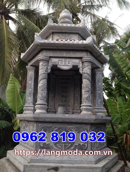 Mẫu tháp mộ để hũ tro cốt tại Vĩnh Long - Mộ đẹp để tro cốt Vĩnh Long